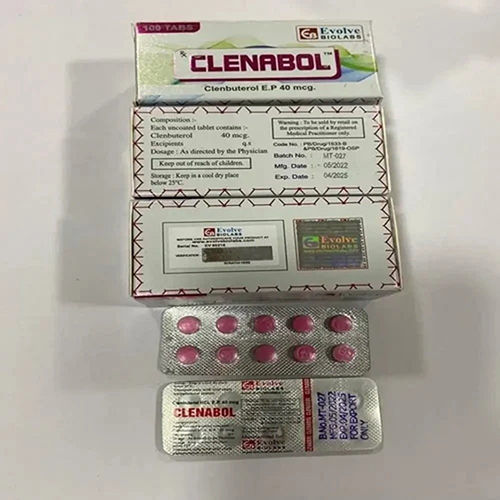 Clen-buterol Hydrochloride 40 Mcg Tablets