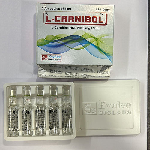 Liquid L Carnitine Hcl 2000mg 5ml Injection