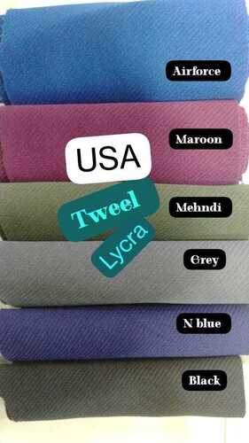 Twill Lycra Fabric