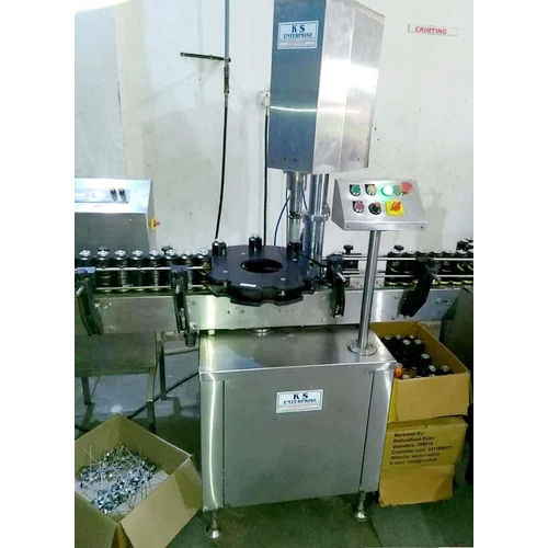 Perfume Bottle Crimping Machine