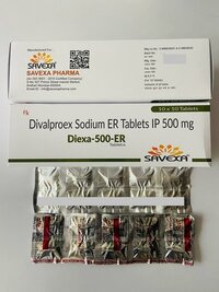 Diexa-er 500mg (divalproex Sodium Er Tablets) General Medicines