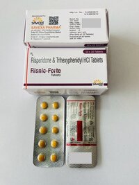 Risnic-forte (risperidone 4mg And Trihexyphenidyl 2 Mg) General Medicines