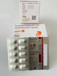 Stowell-dsr - 30mg Rabeprazole Sodium + 20mg Domperidone Capsules | General Medicine For Gastric Issues, Nausea Relief, Acid Neutralization, 100 Strips