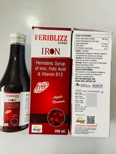 Feriblizz Syrup (Iron Syrup) General Medicines