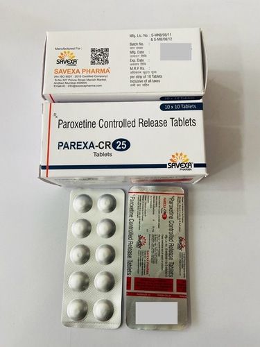 Parexa-Cr 25 (Paro-Xetine) General Medicines