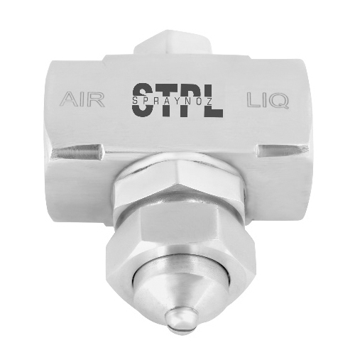 Flat Jet Internal Air Atomizing Spray Nozzle