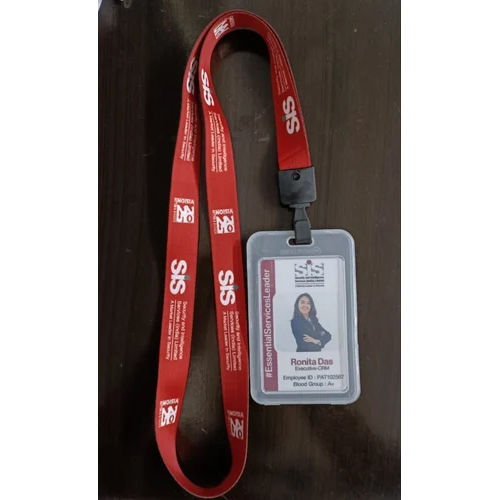 Office Printed Satin Lanyard