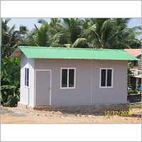Frp Portable Cabin - Mild Steel And Metal Sheet Build, Multicolour Finish With Sliding Door And Pvc Windows For Warehouse Usage