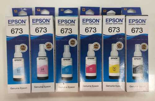 Epson 673 Color Ink Bottle.