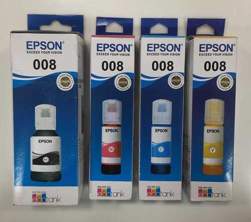 Epson 008 Color Ink Bottles