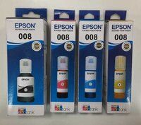 Epson 008 Color Ink Bottles.
