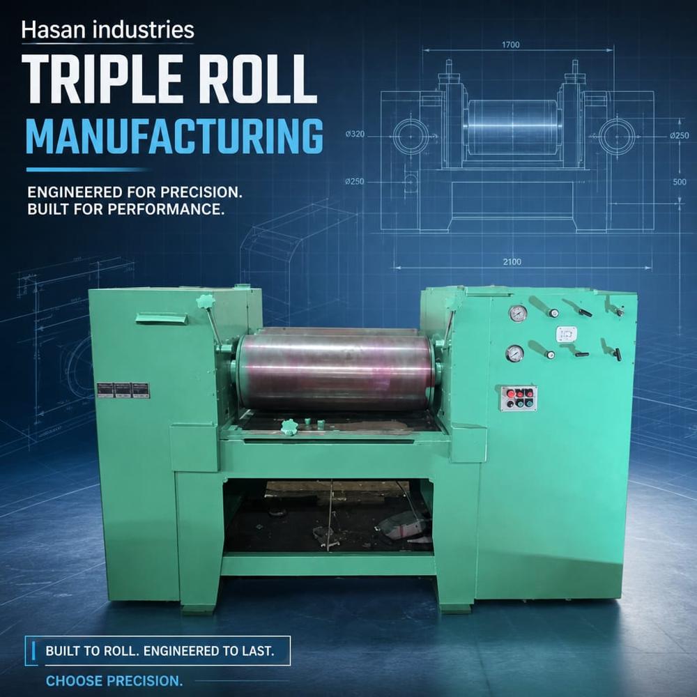 Triple Roll Soap Milling Machine - Feature: Low Noise