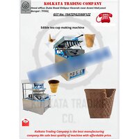 Edible Tea Cup Making Machine - Country Of Origin: India
