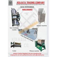 Noodles Making Machines - Capacity: 200 Kg/hr