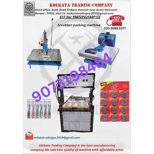 Semi-Automatic Industrial Scrubber Packing Machine