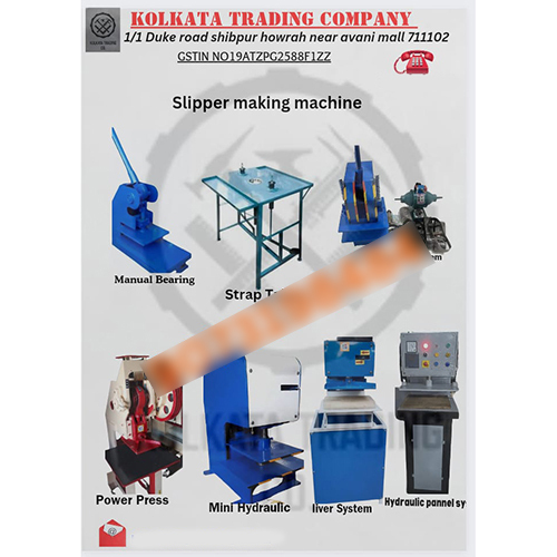 Industrial Slipper Making Machine