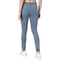 M MODDY 353Grey Slim Fit Jogger Style Women Grey Jeans