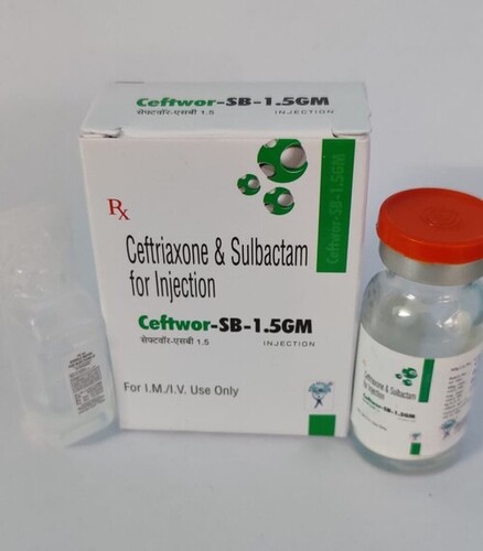 CEFTRIAXONE 1000MG SULNACTAM 500MG