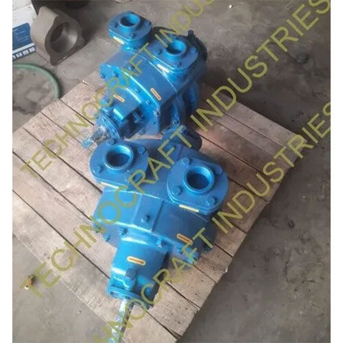 Cast Iron Vacuum Pump - Color: Blue