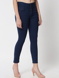 M Moddy 234HW Women Slim Fit Stretchable Blue Jean