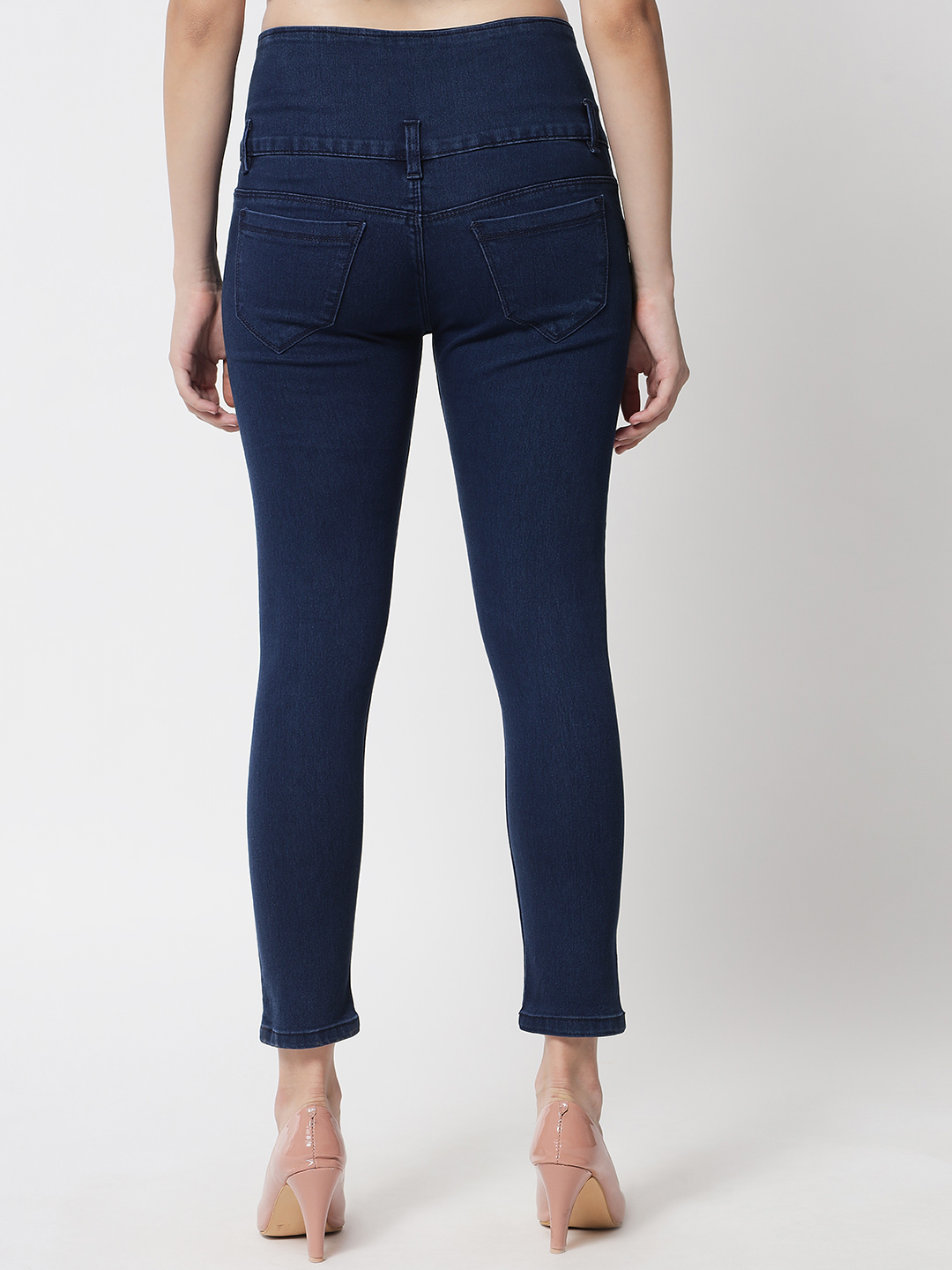 M Moddy 234HW Women Slim Fit Stretchable Blue Jean