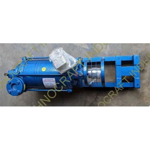 Blue Two Stage Water Ring Vacuum Pump For Evaporation Application At Best Price In Ahmedabad