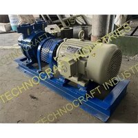 Single Stage Liquid Ring Vacuum Pump For Evaporation Application - Color: Blue