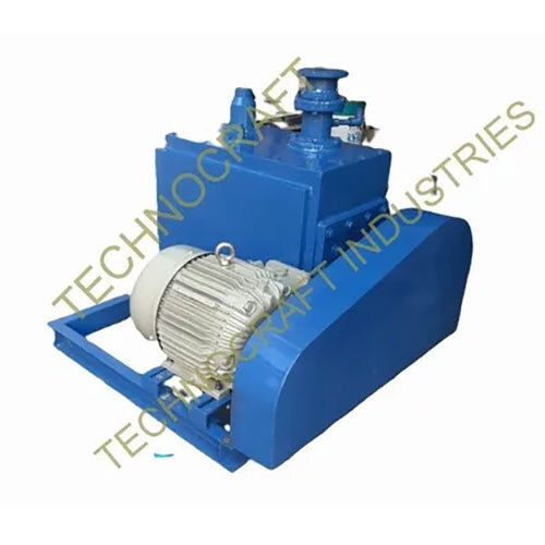 Double Stage Oil Seal Vacuum Pump - Color: Grey