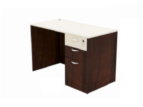 Office table with 1 no 3 Drawer pedestal ODESK5(75/60)