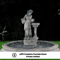 Tier Fountain with Statue