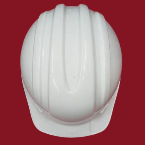 Plastic White Hdpe Safety Helmet