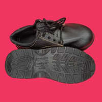 Black Pu Safety Shoe - Color: As Per Requirement