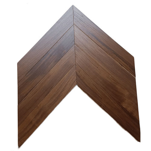 Teak Chevron Engineering Wood