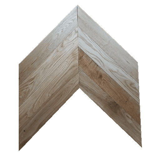 Natural Oak Chevron Engineering Wood