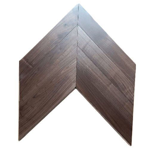 Walnut Chevron Engineering Wood