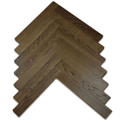 Oak Caramel Engineering Herringbone Pattern Wood