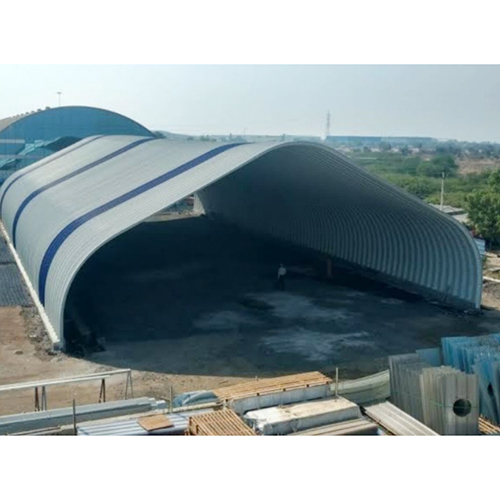 MS Self Supported Steel Industrial Shed