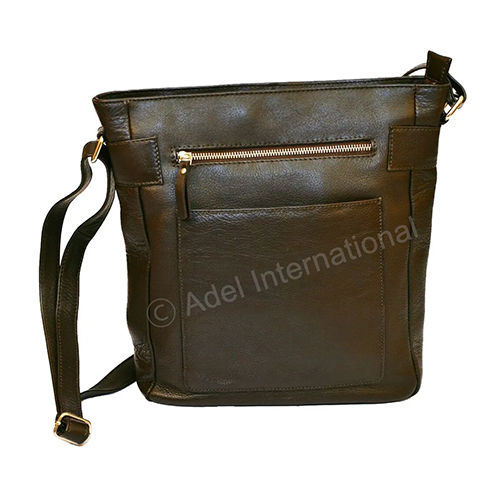 A202 Vertical Leather Bag