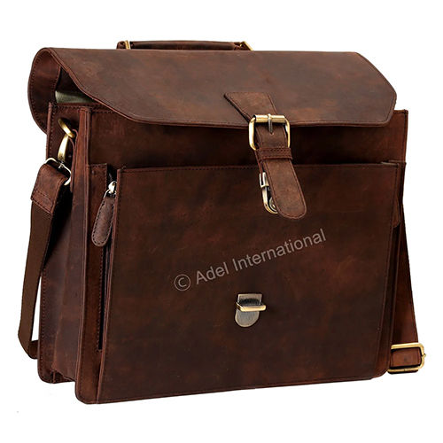 A553 Oily Hunter Leather Messenger Bag