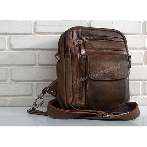 A520 Leather Cross Body Large Bag