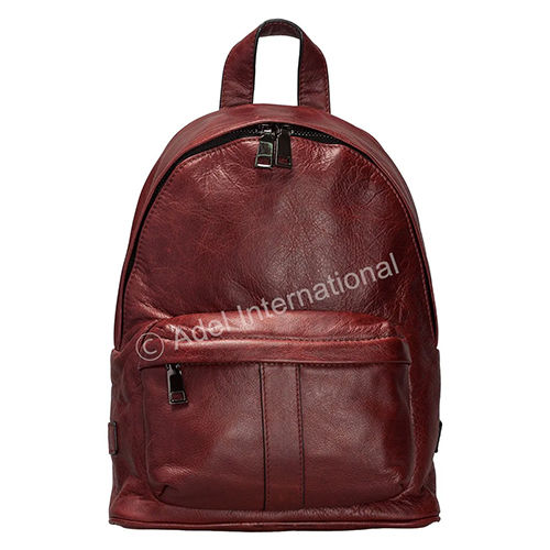 A547 Top Grain Leather Backpack