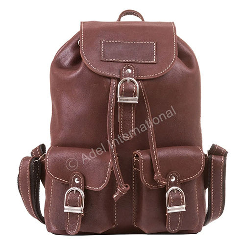 A561 Vintage Leather Multi use Backpack