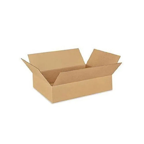 Brown Rectangular Corrugated Packaging Box