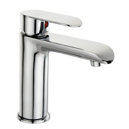 Silver Queo Collection 150 Mm Single Lever Basin Mixer