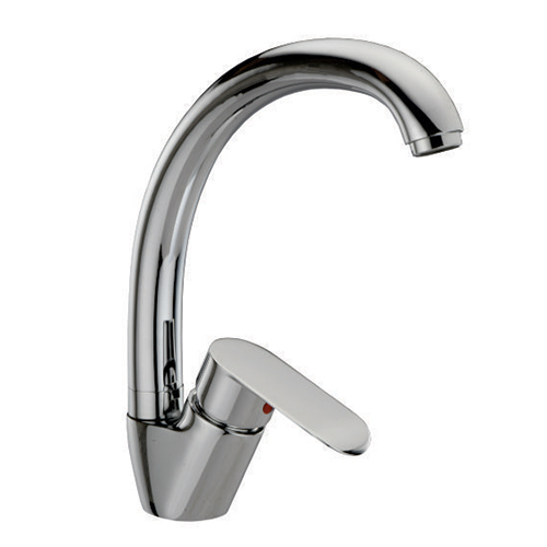 Queo Collection Single Lever Deck Mounted Kitchen Mixer