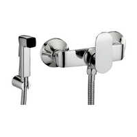 Queo Collection Single Lever Shuttaf Mixer - Stainless Steel, Glossy Finish, Silver Color | Sleek Design, Effortless Control, Durable And Reliable