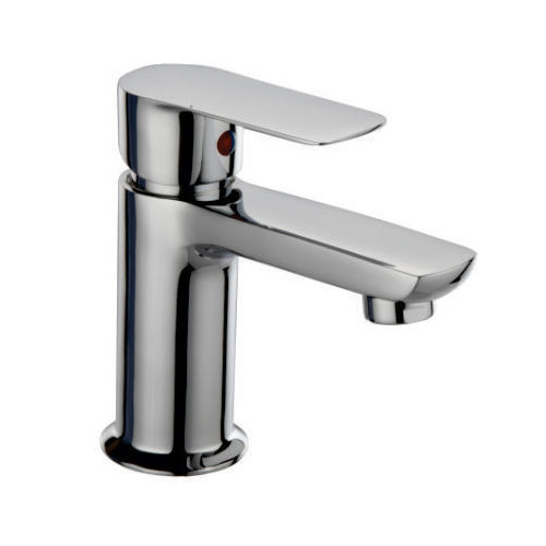 Silver Athena Collection 100 Mm Single Lever Basin Mixer