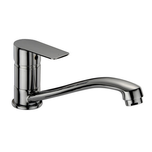 Silver Athena Collection Single Lever Table Mounted Sink Mixer