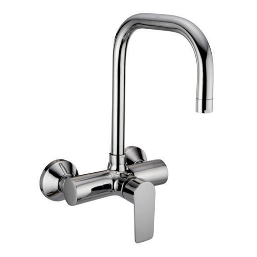 Athena Collection Single Lever Wall Mounted Sink Mixer With D Pipe