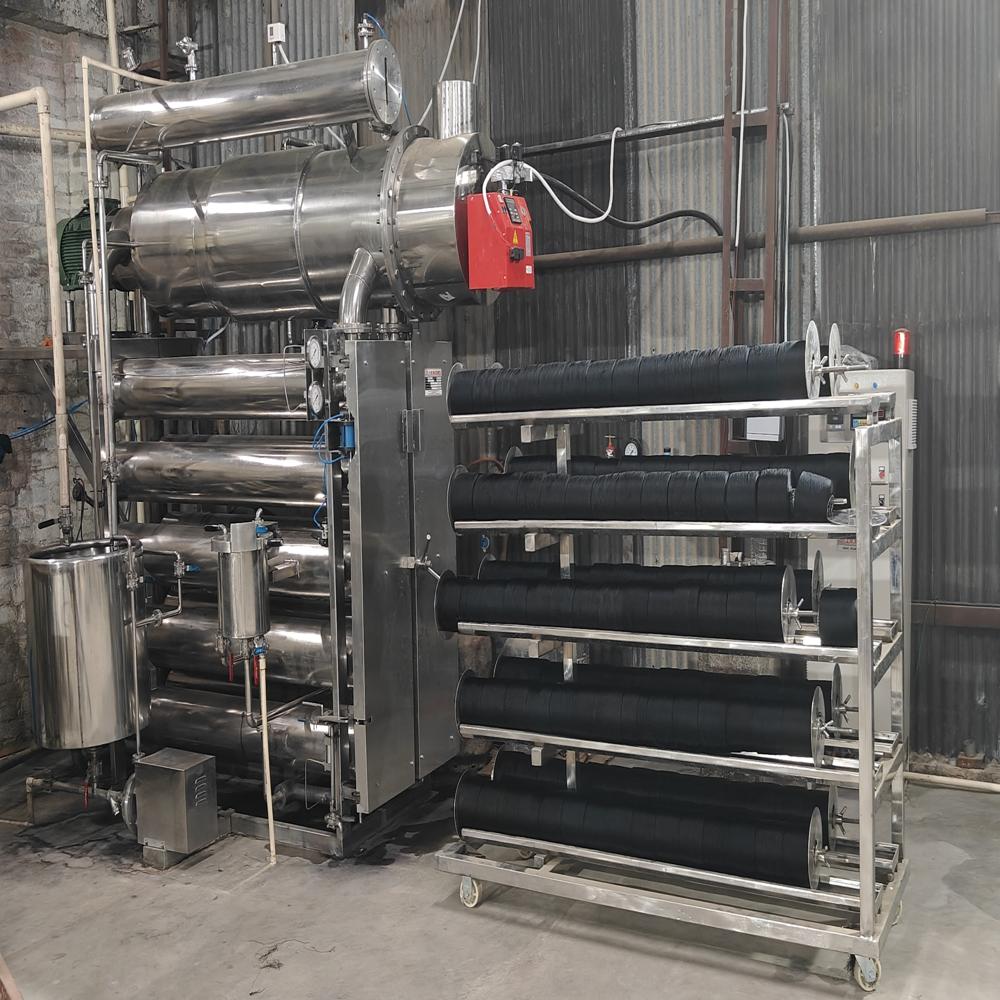 HTHP Horizontal Tubuler Package Yarn Dyeing Machine